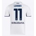 SSC Napoli Romelu Lukaku #11 Borte Drakt 2024-25 Kortermet